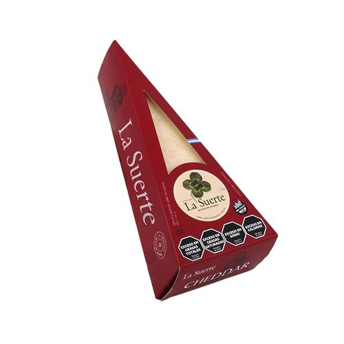 Queso Cheddar La Suerte Fraccionado 1 Kg