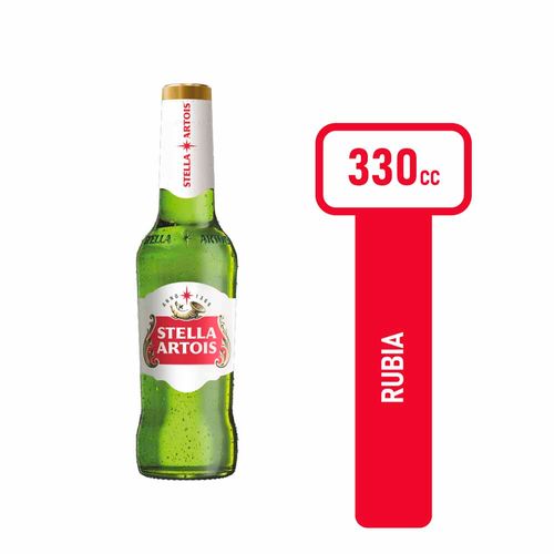 Cerveza Stella Artois Botella No Retornable 330mlx1