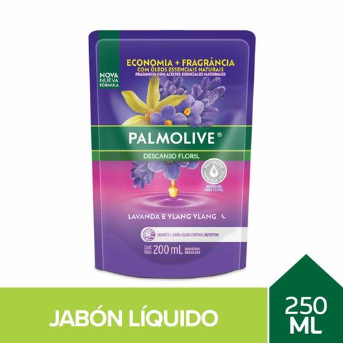Jabón Líquido Para Cuerpo Descanso Floral 200 Ml Palmolive
