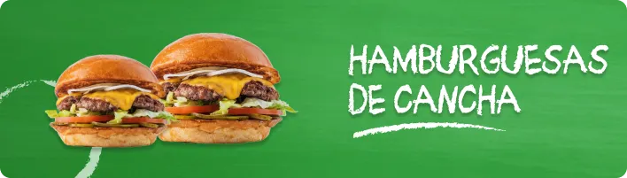 Hamburguesas de cancha