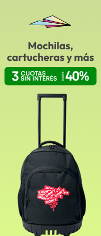 3 CSI Y Hasta 40% en Mochilas y más