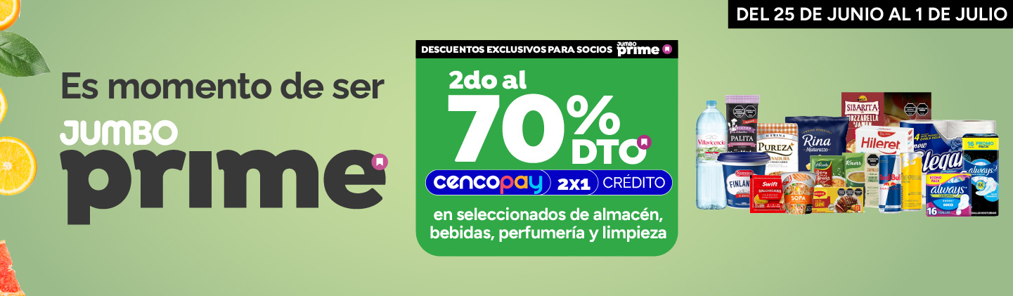2do al 70% en Almacén y más