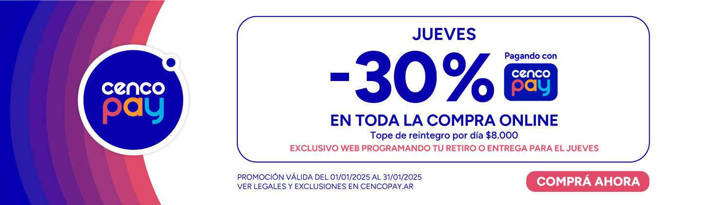 Cencopay | 30% en tu compra Online