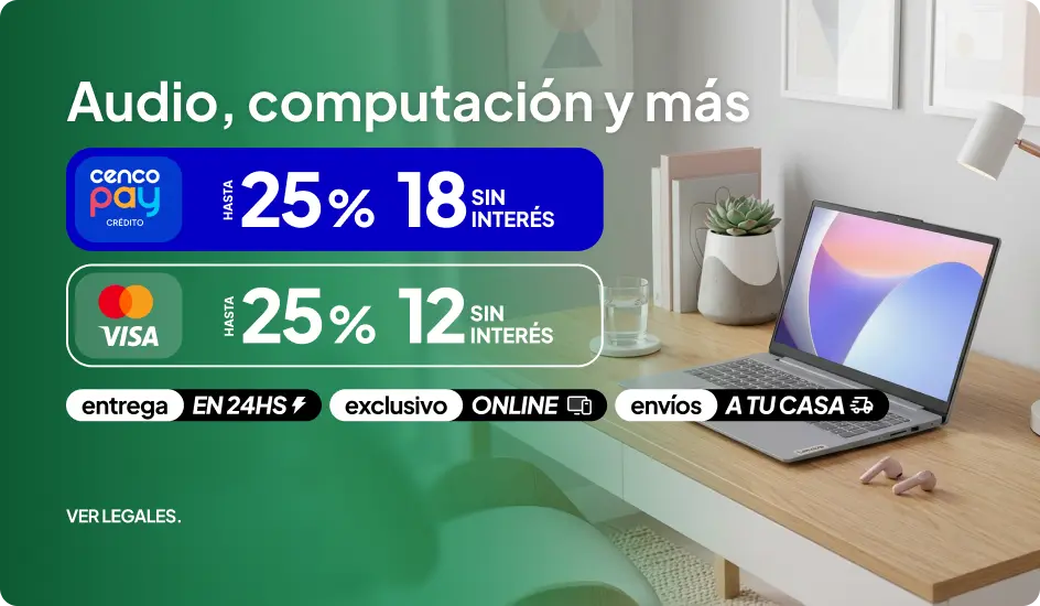 Notebooks, Impresoras y más