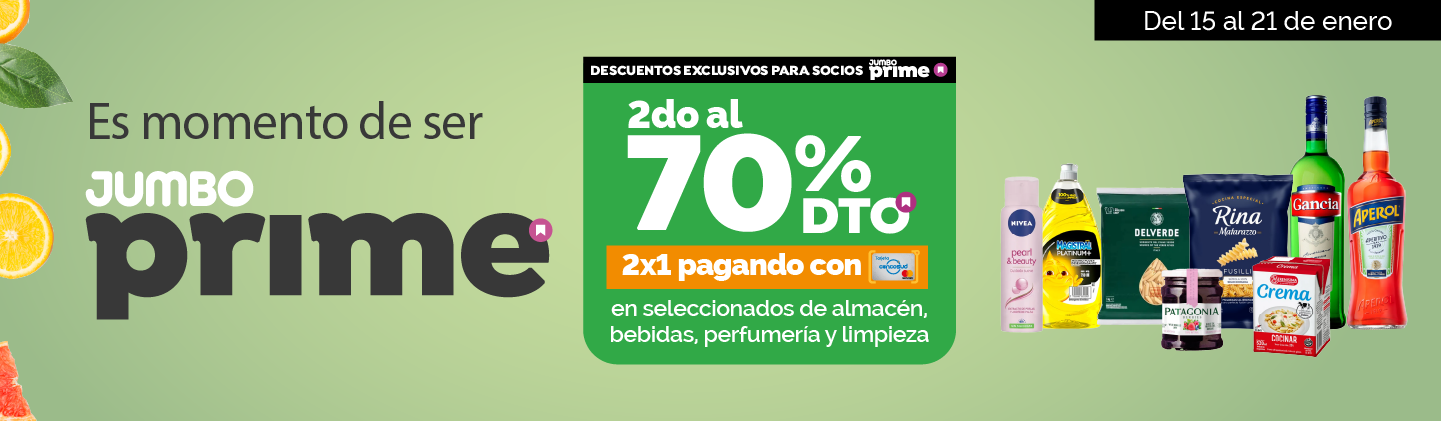 2do al 70% en Almacén y más