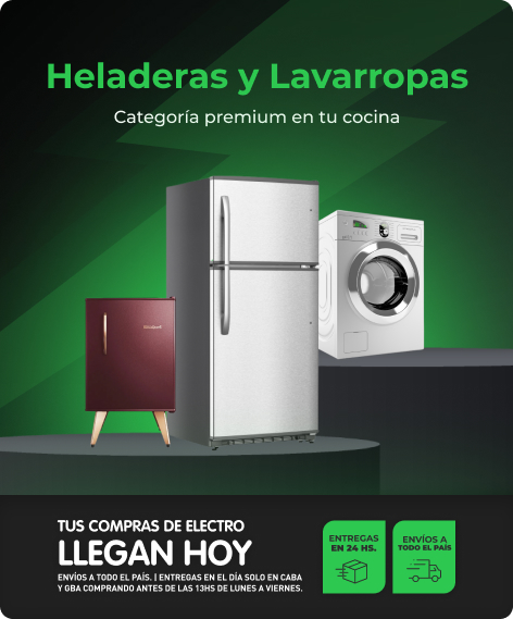 Electro | Heladeras y lavarropas
