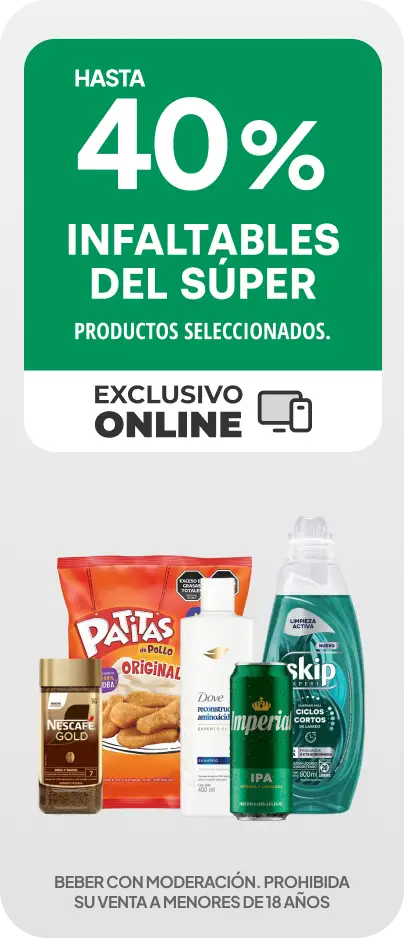 Hasta 40%