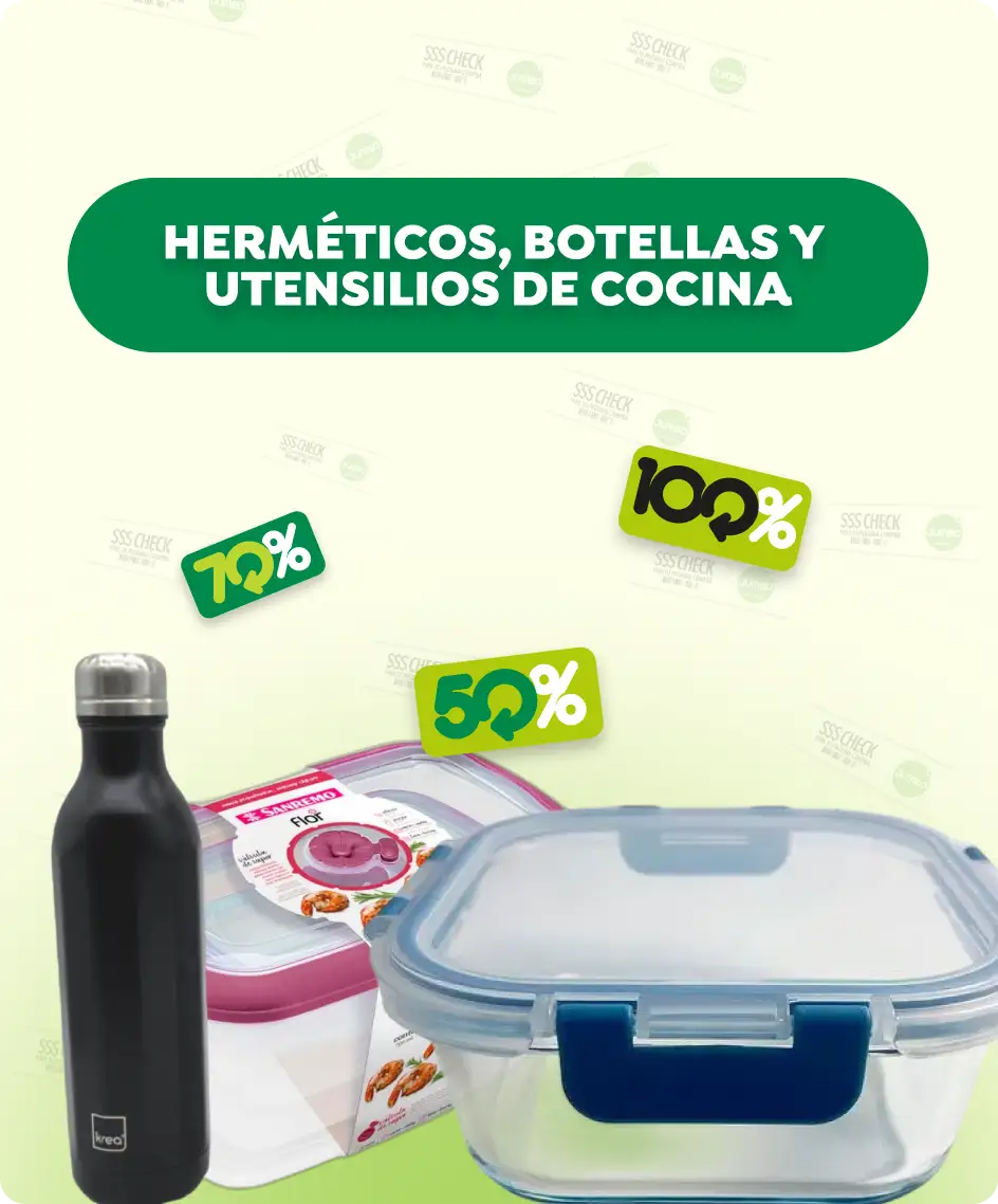 Herméticos, Botellas y más | Jumbo al 100