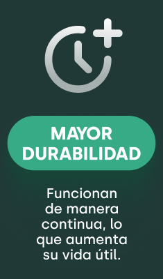 Mayor durabilidad