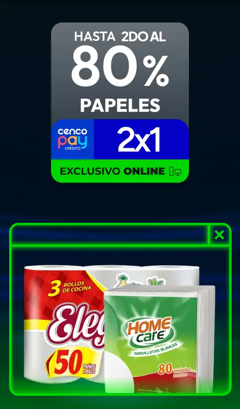 Hasta 2do al 80% en Papeles