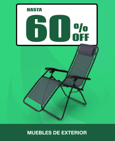 Hasta 60% en Muebles de exterior | Hot Sale Jumbo