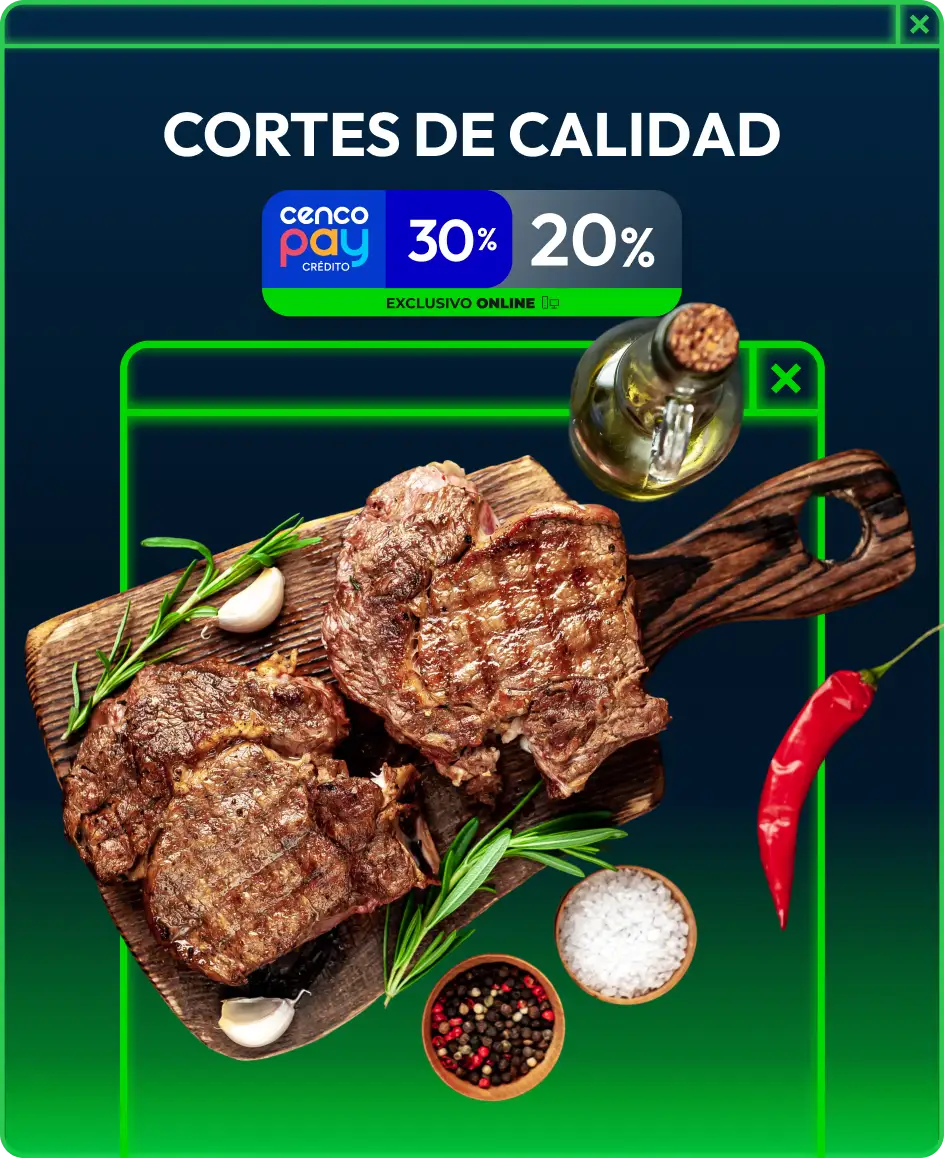20% en Carnes