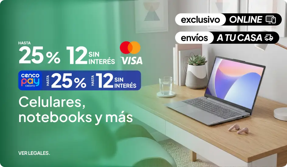 Celulares, Notebooks y más