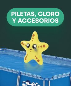 Piletas, Cloro, Accesorios y más