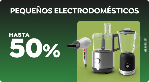 Hasta 50% y Hasta 6 CSI en Pequeños Electrodomésticos | Onfire