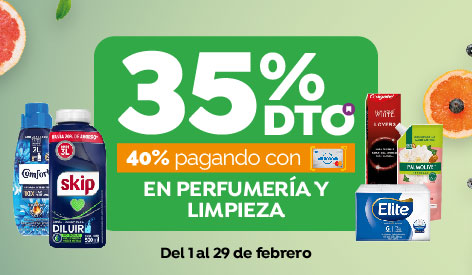 Jumbo Prime | 35% en Perfumería y Limpieza