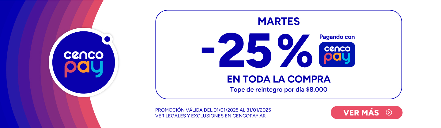 Cencopay | 25% en tu Compra