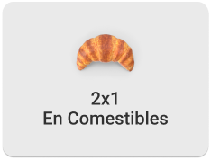 2x1 en Comestibles