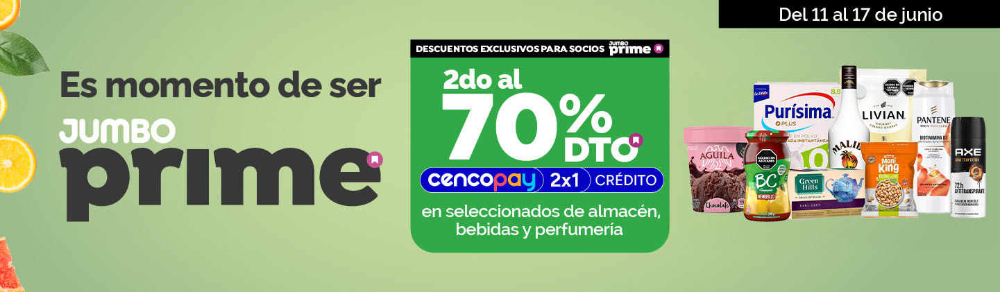 2do al 70% en Almacén y más