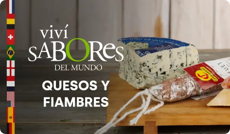 Viví Sabores del Mundo | Quesos y Fiambres