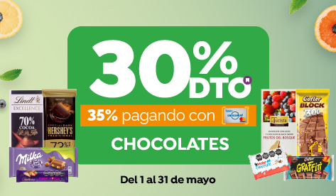 30% en Chocola