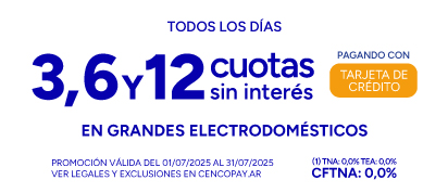 Cuotas Sin Interés en Grandes Electros