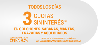 3 CSI en Colchones, sábanas y más