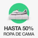 Hasta 50% en Ropa de Cama | Hot Sale Jumbo
