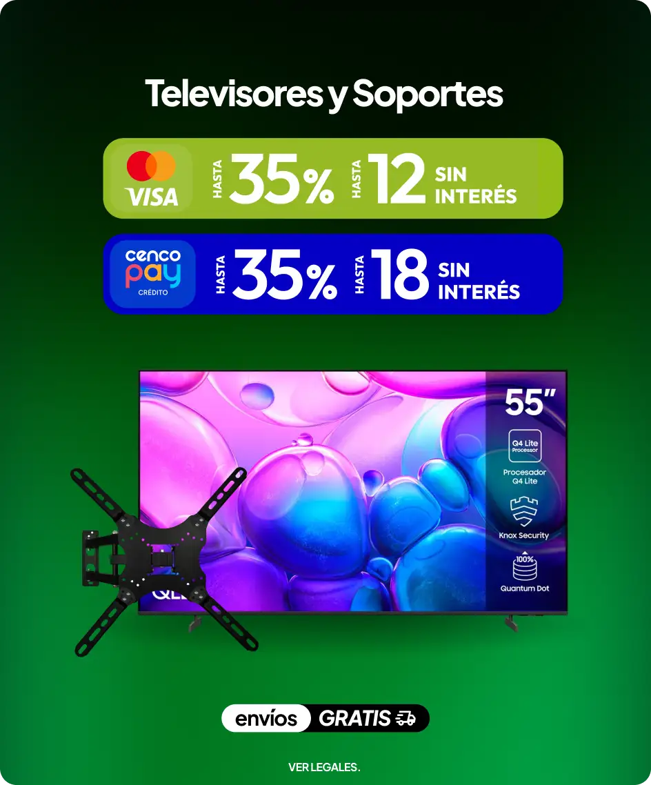 Televisores y Soportes
