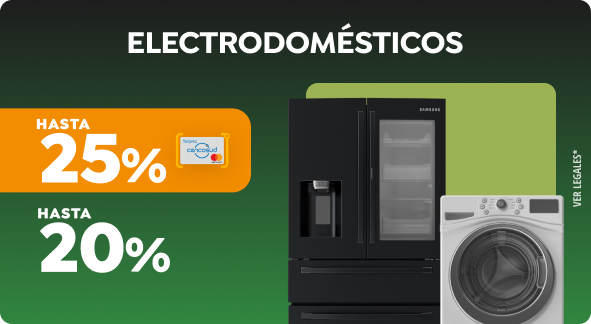 Hasta 20% + 12 CSI en Heladeras, Lavarropas, Microondas, Termotanques y más | Onfire