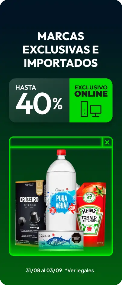 Marca exclusiva y Sabores del Mundo