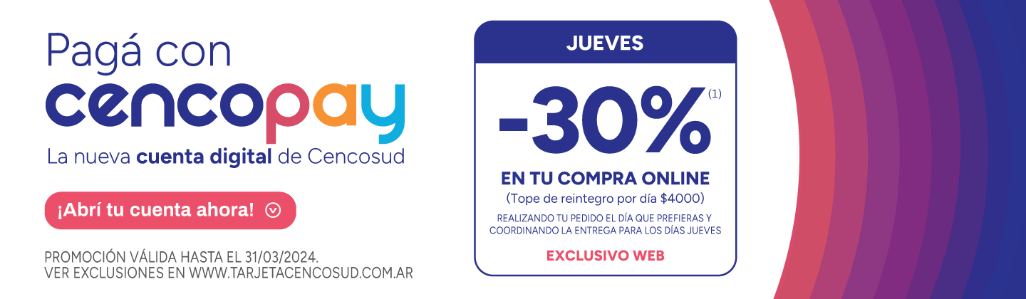 Cencopay | 30% en tu Compra Online