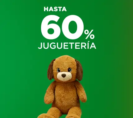 Hasta 60% en Juguetería