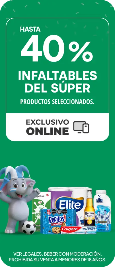 Hasta 40%