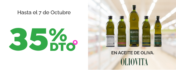 35% en Aceite de oliva
